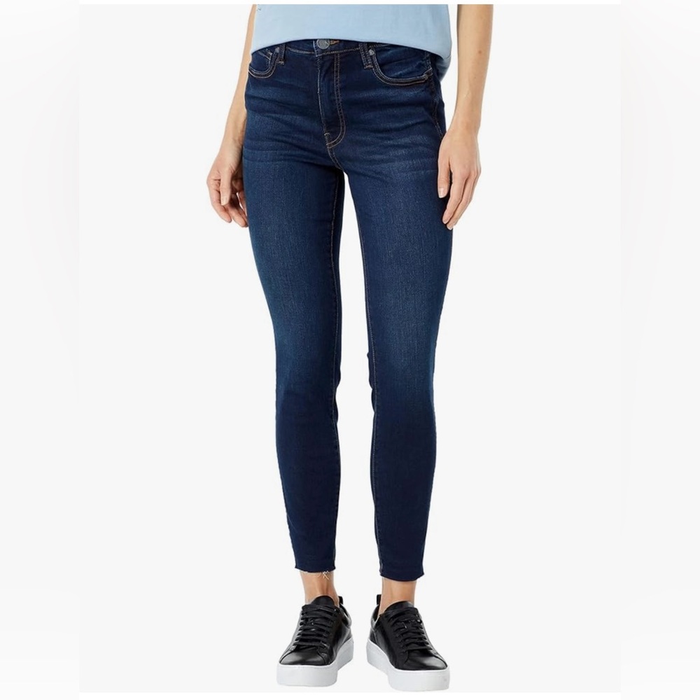 Kut From The Kloth Connie Ankle Skinny Jeans High Rise Sz 0